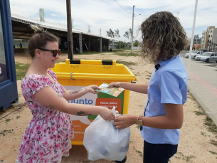 Notícia - Campanha Recicla Junto Rincão já tem resultados