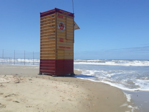 Notícia - A ressaca pegou até o mar no Carnaval e afastou banhistas da orla no Rincão