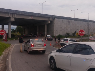 Notícia - PRF realiza monitoramentos na saída de Laguna 