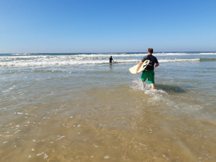 Notícia - Último fim de semana de fevereiro foi de surf no Sul catarinense