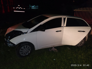 Notícia - Carro é roubado em estacionamento de supermercado 