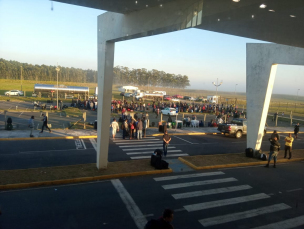 Notícia - Aeroporto de Jaguaruna registra saída de 1 mil passageiros em dois dias