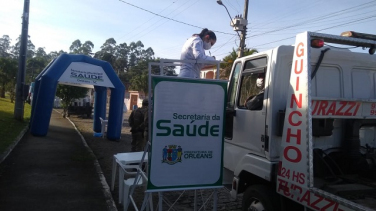 Notícia - Em teste com caminhoneiros, Orleans identifica quatro com Covid-19 (VÍDEO)