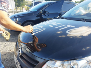 Notícia - Motoristas de aplicativo protestam por mais segurança em Criciúma (VÍDEOS)