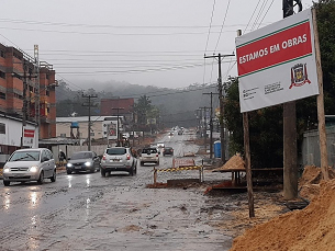 Notícia - Ciclovia está garantida na Santos Dumont e vereador pede fechamento quadra a quadra