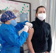 Notícia - Urussanga alcança 87,8% da meta na campanha contra Influenza