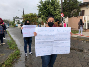 Notícia - Familiares protestam por melhorias no atendimento aos presos (VÍDEO)