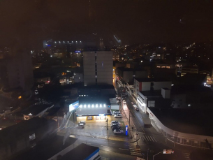 Notícia - Sábado de chuva. Domingo de vento sul na região