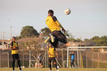 Notícia - Parte técnica no foco do treino do Tigre