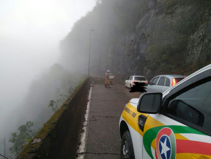 Notícia - Trânsito normalizado na Serra do Rio do Rastro