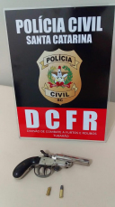 Notícia - DCFR esclarece falsa tentativa de latrocínio ocorrida na noite de ontem e apreende arma de fogo