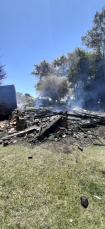 Notícia - Incêndio atinge casa abandonada em Urussanga 