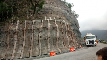 Notícia - Obras na Serra do Rio do Rastro seguem dentro do cronograma