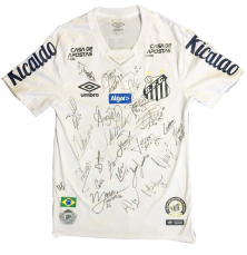 Notícia - São Vicente irá sortear camisa do Santos autografada para participantes de pedágio online