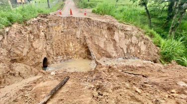 Notícia - Estrada Geral Linha Ferreira Pontes está interditada