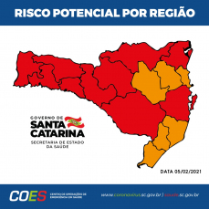 Notícia - Covid-19: Amrec, Amesc e Amurel no nível grave 