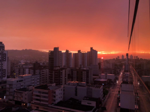 Notícia - Semana fria e chuvosa em boa parte do sul de Santa Catarina 