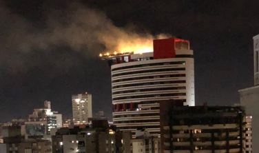 Notícia - Incêndio é registrado no Metropolitan