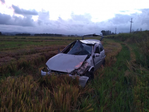 Notícia - Motorista fica ferido após acidente de trânsito no sul catarinense 