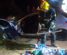 Notícia - Motorista preso às ferragens em acidente em Morro da Fumaça