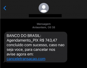 Notícia - Atenção ao novo golpe utilizando o PIX