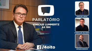 Notícia - Vinícius Lummertz é o convidado do Parlatório desta segunda-feira