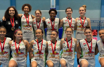 Notícia - Equipe de basquete Sub-14 de Criciúma é campeã de competição em Florianópolis