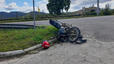 Notícia - Motociclista morre em acidente no Distrito de Estação Cocal