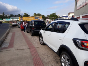 Notícia - Atenção, motoristas! Engavetamento na Avenida Centenário