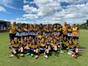 Notícia - Futebol feminino de Criciúma está na final dos Joguinhos Abertos