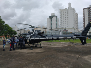 Notícia - Homem tem fratura exposta após acidente de trânsito