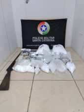 Notícia - Homem é preso com mais de 16kg de cocaína no Sul do estado