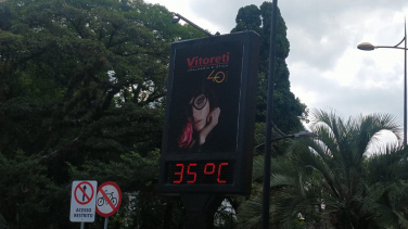 Notícia - Próximos cinco dias com temperatura na casa dos 40ºC