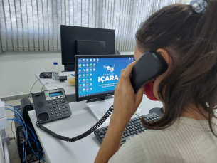 Notícia - Devido a um furto, prefeitura de Içara está sem contato via telefone