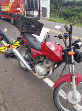 Notícia - Adolescente cai de moto e fratura braço esquerdo em Urubici