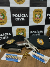 Notícia - Polícia Civil prende suspeito de estupro e roubo em Arroio do Silva