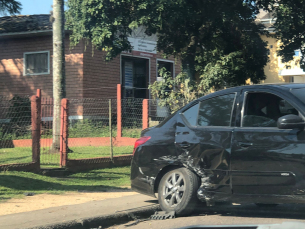 Notícia - Criciúma: Veículos colidem em cruzamento na Avenida dos Italianos