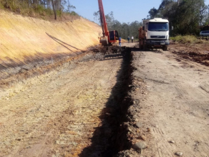 Notícia - Obras a todo vapor na última etapa do Anel Viário de Criciúma