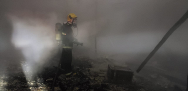 Notícia - Arroio do Silva: Incêndio em residência mobiliza bombeiros 