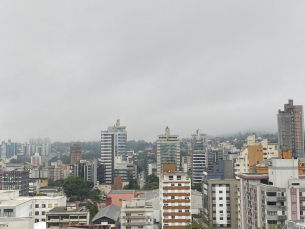 Notícia - Sexta-feira amanhece chuvosa em Criciúma e região