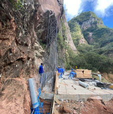 Notícia - Serra do Corvo Branco: Chuvas e roubo de equipamentos atrasam entrega das obras