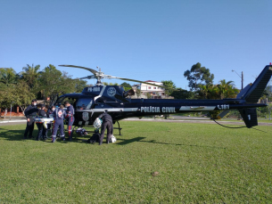 Notícia - Sarasul atende vítima de AVC em Sombrio 