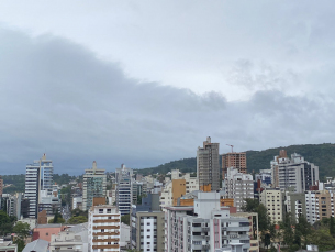 Notícia - Tempo nublado marca a terça-feira no Sul de SC