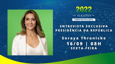 Notícia - No segundo turno, Soraya Thronicke diz que não votaria em Lula nem Bolsonaro