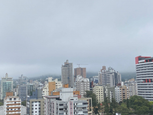 Notícia - Tempo permanece nublado no Sul de SC