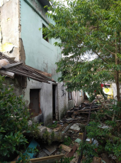 Notícia - Princípio de incêndio atinge casa abandonada em Criciúma 