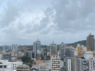 Notícia - Nebulosidade persiste em Criciúma e região nesta quinta-feira