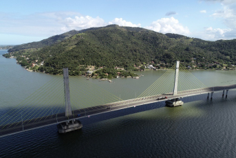 Notícia - Trajeto da BR-101 será alterado na Ponte Anita Garibaldi nesta terça-feira