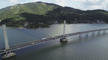 Notícia - Desvio de tráfego na Ponte Anita Garibaldi segue no fim de semana