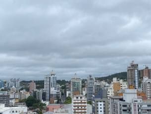 Notícia - Segunda-feira terá queda de temperatura em Criciúma e região